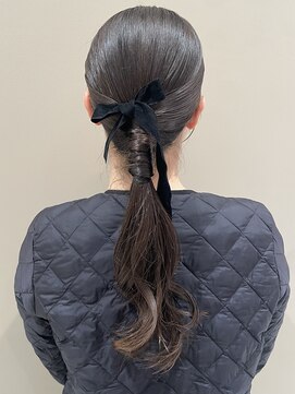 ケンジ 横浜(KENJE) タイト×ゆるふわお呼ばれアレンジ