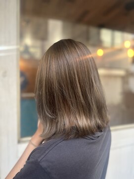 近鉄八尾透明感ベージュカラー特化