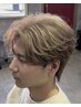 カット+Wカラー(ブリーチ1回)¥16000~(↓詳細確認)【宮崎/メンズ美容室】