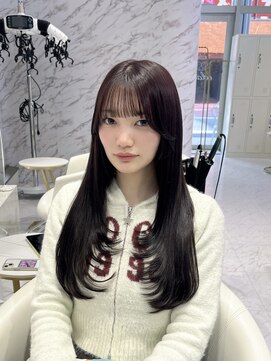 ミドルレイヤー×暖色カラーで大人な印象に♪