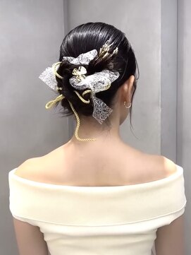 オニキス 原宿(ONYX) a145 成人式ヘアセット卒業式ヘアセット着付け振袖袴