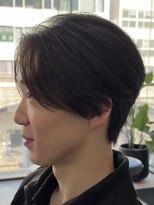 ゴート(GOATO)&nbsp;センターパート 毛流れ ナチュラル 鹿児島メンズ