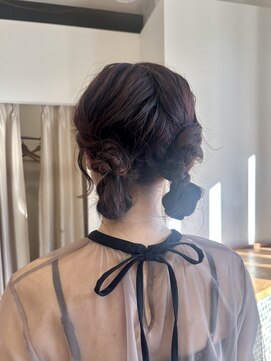 サニーズ(SUNNY'S by CONKS) お呼ばれヘア/ゆるふわお団子/柏駅