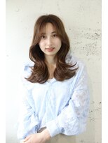 フォルテ 榛原パームス店&nbsp; 大人ガーリーダークアッシュ似合わせカットミディアムレイヤー