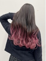 アライブ キチジョウジ(ALIVE Kichijoji)&nbsp;【ALIVE吉祥寺】ピンクブラウングラデーションカラー春