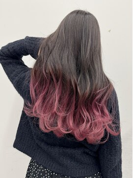 アライブ キチジョウジ(ALIVE Kichijoji) 【ALIVE吉祥寺】ピンクブラウングラデーションカラー春