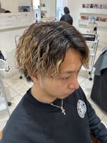 ヘアースペースブルーム リアン 岡町店(HAIR SPACE BLOOM Lien) ツイストスパイラル×ハイライト