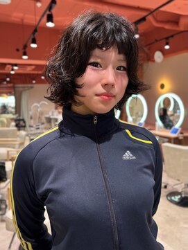 ヘアーアンドメイク ビス(HAIR&MAKE bis) 2026年のトレンド!レイヤーボブパーマ【kotomi】