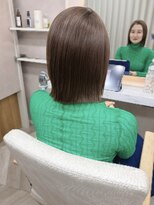 キラーナセンダイ(KiRANA SENDAI)&nbsp;ライムベージュ×サラサラボブ
