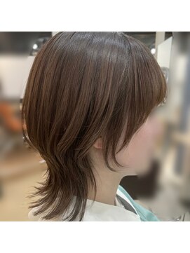 カットハウス はさみの部屋 サイドバング/顔周りカット/小顔アレンジ/後毛/ゆる巻き