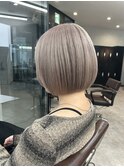 ◎お客様スタイル◎ミルクティーグレージュ◎ボブ