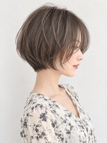 アビリタ(abilita)&nbsp;ショートボブ 丸みショート 大人ショート 透明感カラー 30代40代