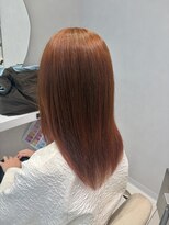 アッシュ 戸塚店(Ash)&nbsp;ブリーチなしオレンジベージュ