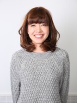 ヘアージェニック(hair genic) 揺らぐ艶カールで季節感たっぷりのボブ