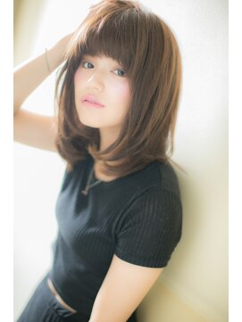 モッズ ヘア 福岡姪浜店(mod's hair) さりげなく女度UP☆ワンカールセミディ