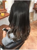 黒染め脱出！！　ナチュラルグラデーションカラー