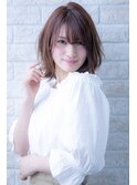 たまねぎアレンジも◎アッシュブラウンのくびれセミディ【川口】
