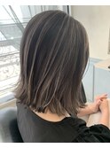 エアータッチハイライトカラー×ボブ