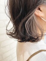 ジーナ 東京銀座(Zina) 【Zina】エアリーミディ/黒髪/ホワイトアッシュ/