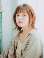 プランタン(hair garden PRINTEMPS byflammeum) くびれボブベージュ【海老名】