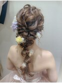 お花たまねぎヘア