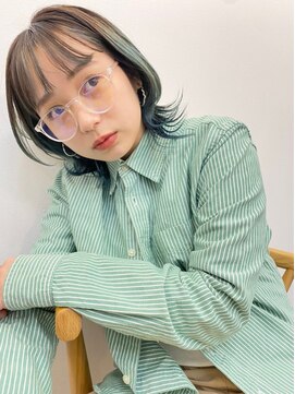 ローウェ 新百合ヶ丘(Louwe) ゆるふわフェザーバンクカーキベージュ[新百合ヶ丘/新百合ヶ丘駅