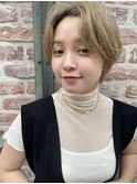 ハイトーンマッシュショート・・ 正木ゆかり