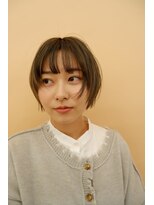 レイジーアワーズ(Lazy Hours)&nbsp;【森 真弘】ショートボブ×カーキベージュ[20代30代40代]