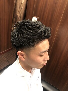 ヒロギンザ 田町店(HIRO GINZA) ツーブロック×アイロンパーマ