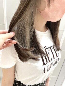 ネオリーブギンザ 銀座店(Neolive GINZA) インナーカラー×ホワイティーベージュ