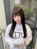 サロンドミルク 原宿(salon de MiLK)&nbsp;【salon de MiLK 原宿】ダークグレージュ×極潤ストレート