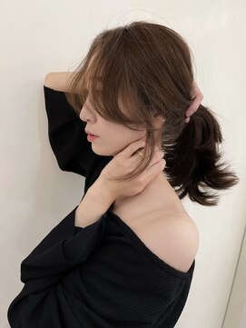 ノク(nok) お顔周りカット_イメチェンハッシュカット似合わせカット