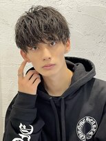 アーリー(Ali'i)&nbsp;ソフトツイストパーマメンズマッシュショートレイヤー刈り上げ