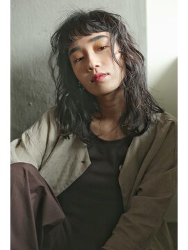 ソイリウム 下北沢(soi rium) こなれ感のあるミディアムウルフ【soi下北沢】