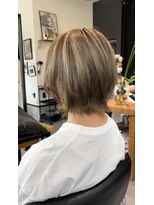 シェルハ(SHELHA)&nbsp;ハイライトカラー/ブリーチ/くびれ外ハネ