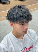 波巻きスパイラルツイストスパイラルパーマメンズ名駅名古屋