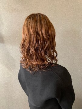ヘアーワークス ボナ ウニクス店(HAIR WORKS bona) ハイライトカラーミディアムヘアグレージュカラーデザインカラー
