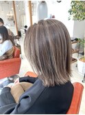 『グレージュハイライトカラーby川島』