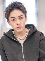 メゾンバイハバナ(maison by HAVANA)&nbsp;メンズ束感ベリーショートアッシュブラックスパイキーショート