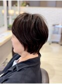 【ボリュームも◎】髪質改善縮毛矯正ショートヘア