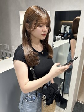 ユーフォリア 池袋東口駅前店(Euphoria) 【池袋/似合わせカット】まとまるナチュラルフェイスレイヤー