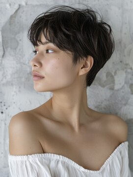 アルトリスト(Altruist Aging×HAIR&SPA) ★暗めカラーグランマッシュフェイスフレーミングデザインカラー