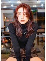 美容室 ウェル(Well)&nbsp;レイヤーカット/トレンド"ボルドーカラー"