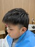 スクールカット（小学生以下）　　　　￥2000→￥1500