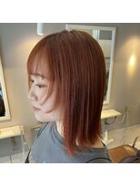 モップス 富岡店(MOPS)&nbsp;カシスオレンジ×顔まわりレイヤー