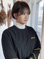 キュー(CUE) ロマンティックショートボブ、髪質改善、ヘッドスパ
