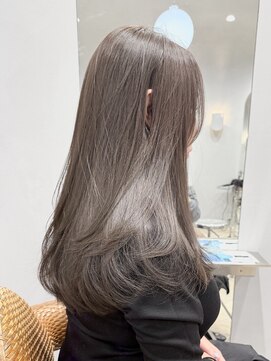 ティエラ 原宿 表参道(Tierra) 原宿美容室Tierra プレミアムケアカラーで作るアッシュベージュ