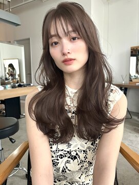 シアアオヤマ 表参道青山(SHEA aoyama) 韓国風カット/くびれヘア/レイヤーカット/白髪ぼかし/前髪パーマ