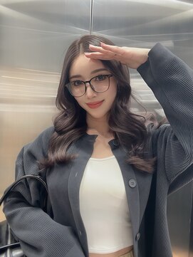 ラピス 渋谷本店(Lapis) グレージュカラー/レイヤーカット/韓国風巻き/髪質改善