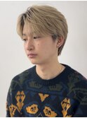 韓国ヘアコンマバングセンターパートニュアンスパーマ